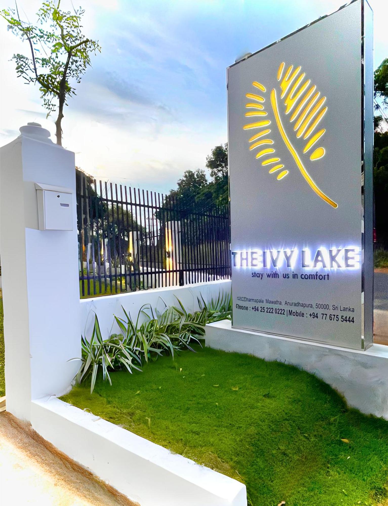 The Ivy Lake Anuradhapura Dış mekan fotoğraf